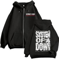 System Of A Down Mezmerize Prekės Užtraukiama Hoodija Alternatyvi Metalinė Muzika Užtraukiamos Palaidinės Rock Hip Hop Vintage Megztiniai Unisex M juoda