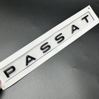 VW Passat Automobilio Galinės Bagažinės Raidės Logotipas Ženkliukas Emblema Lipdukas ABS Blizgus Chromuotas Lipdukas TO4