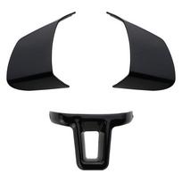 Volkswagen VW Jetta Golf 6 Bora Polo Touran Eos Caddy 2009-2014 Automobilio Vairo Vairo Vairo Dangtelio Apdailos Interjero Aksesuarai bm2 black
