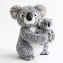 27cm Miško gyvūnas Koala pliušinis žaislas Australijos mėgstama pliušinė lėlė Hug Leaves Pripildyta gyvūno lėlė Gimtadienio dovana 27cm