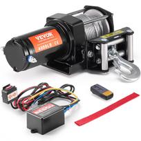 VEVOR Elektrinis gervė ATV UTV 1814,4 kg Plieno lynas IP55 Atsparus vandeniui Nuotolinio valdymo pultas