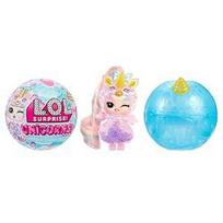 LOL Surprise Unicorn! Tots Make-Your-Own Unicorn Doll, featuring 7 surprises, including mix-and-match hairstyles and a unicorn horn blue