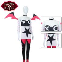 Helluva Boss Verosika Mayday Cosplay Costume, Succubus Demon Halloween Stage Outfit XS black