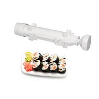 Sushi Maker Mold DIY Rice Roller Plastic Mold Sushi Making Tool Set Household Kitchen Cooking Tools white