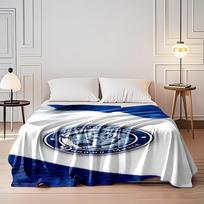 Dynamo Minsk Ice Hockey Logo Blanket print blanket soft and cozy perfect for the living room bed sofa or a nap,gift 80cm x 120cm white