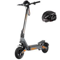 KuKirin G2 Sulankstomas Elektrinis Motoroleris Suaugusiems, 800W Variklis, 120kg Keliamoji Talpa, Dvigubos Spyruoklės Amortizatoriai, IPX4 Atsparumas Vandeniui Helmet juoda