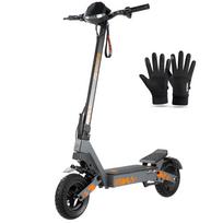 KuKirin G2 Sulankstomas Elektrinis Motoroleris Suaugusiems, 800W Variklis, 120kg Keliamoji Talpa, Dvigubos Spyruoklės Amortizatoriai, IPX4 Atsparumas Vandeniui Gloves juoda