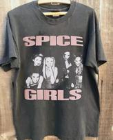 Spice Girls grupės marškinėliai, Spice Girls dovana gerbėjui, anglies spalvos, unisex marškinėliai S black