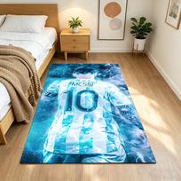 Lionel Messi: Argentina's Legend Floor Mat Suitable for Playrooms Decorate room Study room Balcony Antislip Carpet Office home decor 80cmx120cm