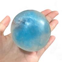Red Slushie Strawberry Stress Ball Squishy Moldable Non-Bounce Slushy Squeeze Ball Asmr Crackling Sound Anti Stress Fidget Toys blue