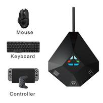 Klaviatūros ir pelės adapteris USB jungtis Pelės ir klaviatūros keitiklis, skirtas PS4/PS3/Xbox One/Xbox 360/Nintendo Switch onesize black