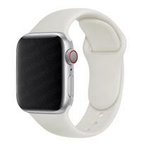 Silikoninis dirželis Laikrodžio apyrankei 44mm 40mm 38mm 42mm Guminio diržo apyrankė iWatch1 2 3 4 5 se 6 apyrankė 42 or 44 mm gray