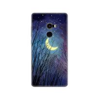 minkštas dėklas xiaomi Mix 2 silikoninis dėklas xiaomi Mi Mix 2 Mix2 galinis dangtelis apsauginis spausdintas skaidrus coque xiaomi Mix 2 gray