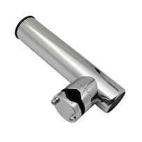 Valties meškerės laikiklio spaustukas Nerūdijančio plieno Reguliuojamas bėgelio meškerės laikiklio spaustukas ant bėgelio tvirtinimo 19mm-25mm/22mm-32mm 2