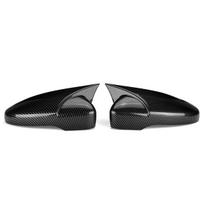 2X šoninio sparno veidrodžio dangteliai, skirti VW JETTA MK6, skirti Passat B7, skirti Scirocco, skirti Beetle CC Eos galinio vaizdo veidrodžio dangteliai Pridėti black