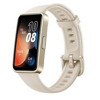 Dirželis Huawei Band 8 9 10 Priedai Išmanusis laikrodis Pakeičiamas laikrodžio dirželis Silikoninė apyrankė Huawei Band 8 10 dirželiai Huawei Band 8 9 10 beige