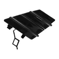Glossy Black Tow Eye Cover For Toyota Yaris LE 2017-2019 black