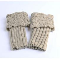 Flip-up Socks, Short Fish Mouth Socks, Hollow Leg Boots, Wool Leg Covers, Warm Decoration pilka