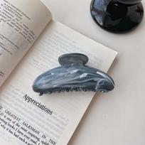Anti-Slip Women's Acrylic Shark Hair Clip for Updos gray