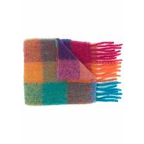 Prabangus kašmyro moteriškas languotas šalikas Žiemos šiltas skara ir apvyniojimo juosta Bandana Pashmina Ilgas kutas Moteriškas foulard Storas pledas multi