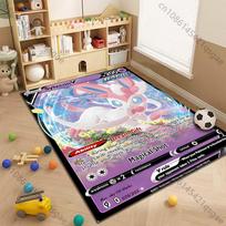 1 vnt. Sylveon Pokémon kortų spausdintas kilimas kilimėlis svetainei vaikų miegamojo kilimėlis sofos durų kilimėlis grindų kilimas namų dekoras neslystantis kilimėlis 40x60cm (16x24in)