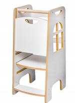 Reguliuojamo aukščio Montessori bokštelis vaikams Monti Kid's Tower Step, iki 60 kg