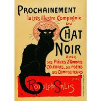 Tournee du Chat Noir Theophile Alexandre Steinlen Juodoji Katė Drobės Spaudinys Plakatas Sienos Menas Namų Dekoras Paveikslas Menas 30x45cm No Frame