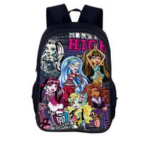 Monster High pradinės mokyklos kuprinė, Vaikų Elfų vidurinės mokyklos kuprinė KTB Genie High School New 15 Single Backpack