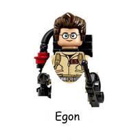 Akcijos!! 4 vnt./rinkinys Ghostbusters Egon Spengler Peter Winston Zeddemore Stay Puft modelio veiksmo figūrėlės kaladėlės žaislai vaikams black