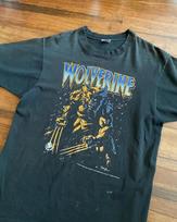 Vintažiniai 90-ųjų Wolverine Marvel marškinėliai Išblukę 1990-ųjų Komiksų Dydis S-5XL RETAS Pakartotinis spausdinimas Unisex marškinėliai L gray