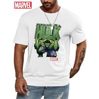 Superherojus Hulkas Animacinis Spausdintas Marškinėliai Marvel Vasariniai Vyriški ir Moteriški Dydžiai Madingi Laisvi Atsipalaidavę Trumpomis Rankovėmis Viršutinė Dalies 5XL gray