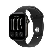 APPLE Watch Series 12 (GPS) 46 mm black aluminum case and black sport band, M/L (MJEL4QN/A)