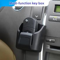 1PC Keyless Start Key Storage Box, Multi-function Center Console Organizer and Remote Control Bracket juoda