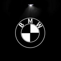 2/4 vnt. Automobilio durų pasveikinimo LED projektorius Lazerinis logotipo durų apšvietimas BMW E90 E60 E46 E93 F20 F21 F30 F31 F32 F33 F34 F15 F10 F01 F11 2Pieces