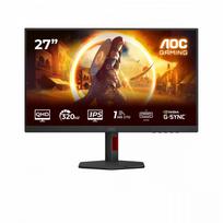 AOC 27-inch Q27G4SRU Monitor, Fast IPS, 320Hz, HDMIx2, DP, Pivot, Speakers