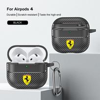 Naujas Apple belaidžių Bluetooth ausinių apsauginis dėklas, tinkantis Ferrari 458 488 599 612 FF F12, skirtas AirPods Pro Pro2 3 4 kartai AirPods pro2