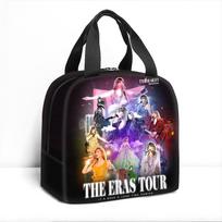 Taylor Swift Taylor Swift Portable Lunch Bag Large Capacity Thermal Bag Lunch Box Children'S Meal Bag Lunch bag black