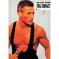 Jean-Claude Van Damme Action Star Poster for Bedroom, Bar, or Study Room Decor Yellow Kraft Paper (No Glue) 30X42 cm