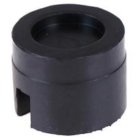 Universal car slotted frame rail floor jack adapter lift rubber pad stand holder black