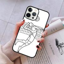 Volleyball Sport Phone Case For iPhone 17 Air 15 16 11 12 13 14 Pro Max Cover For iPhone 17 Air Max Plus coque Fundas iPhone 13 gray