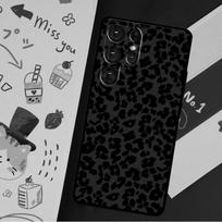 Cheetah Panther Phone Case For Samsung Galaxy S23 S21 S22 Ultra S8 S9 S10 Note 10 Plus S20 FE Cover Funda Galaxy S10 black