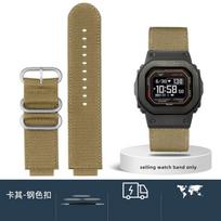 DW-H5600 Modifikuotas Vandeniui Atsparus Nailono Drobės Laikrodžio Dirželis Pakeitimas G-SHOCK Casio Mažas Blokas DW-H5600 Vyrams Laikrodžio Dirželis 16mm 18mm black