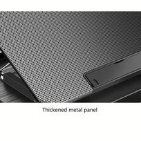 Foldable Cooling Pad For Laptop With Double Fan And 2 USB Port Height Adjustable Ergonomic Laptop Holder Tablets Stand 1 juoda
