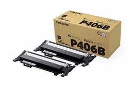 SAMSUNG CLT-P406B/ELS Toner Twin Pack Black