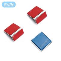 3D Metalinė Automobilio Priekinė Grotelė Galinės Bagažinės Emblema Ženklelis Priedai Polestar-Grille