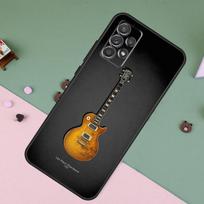 Vintažinės muzikinės gitaros dėklas, skirtas Samsung Galaxy A56 A36 A26 A16 A22 A32 A52 A54 A34 A14 A55 A35 A15 A53 A33 A05 A06 Samsung A12