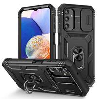 Atsparaus smūgiams šarvuoto tipo dėklai Samsung Galaxy A55 A35 A54 5G A15 A53 A52 A14 A33 A13 S24 S23 Ultra S22 Plus S21 FE telefonams for Galaxy s22 juoda