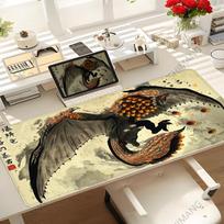 Monster Hunter Wildlands žaidimo pelės kilimėlis Stalo kilimėliai Klaviatūra Guminis Kawaii Neslystantis stalo kilimėlis XXLxcm 900x400x3mm