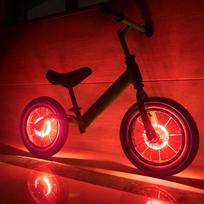 LED Dviračio Rato Žibintas Didelio Matomumo Įkraunamas Vandeniui Atsparus Priekinis Galinis Stebulės Žibintas Naktiniam Važiavimui Saugai A6