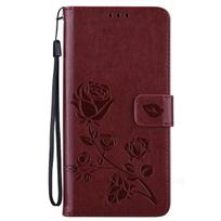Odinis atverčiamas dėklas, skirtas Samsung Galaxy A13 A23 A33 A53 5G A73 A03 Core A12 A52S A22S A32 A51 M33 M53, knygos tipo piniginė, magnetinis dangtelis A52 4G 5G ruda
